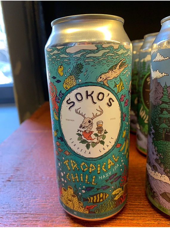 Soko's Tropical Chilli Hazy Ipa