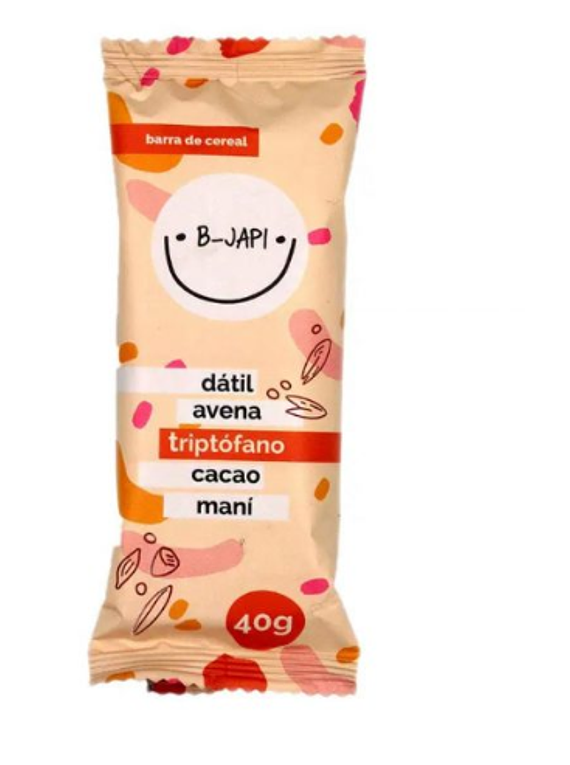 Bi Japi barra datil, avena, cacao , maní 40 gr