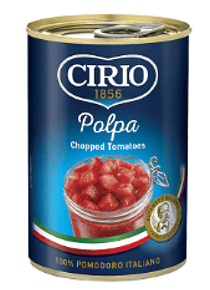 Cirio polpa tomates en trocitos 400 gr