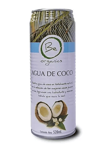 Be Organics agua de coco 520 ml