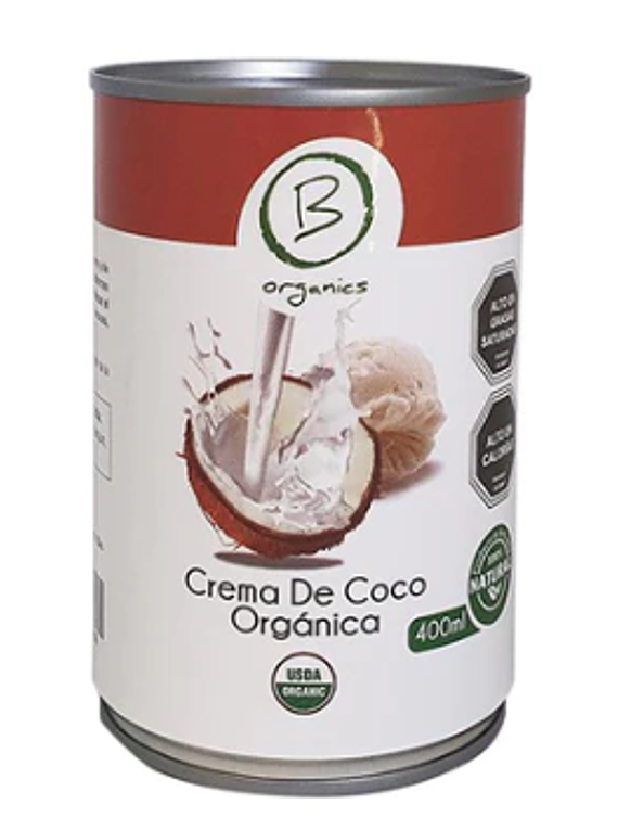 Be Organics crema de coco 400 ml