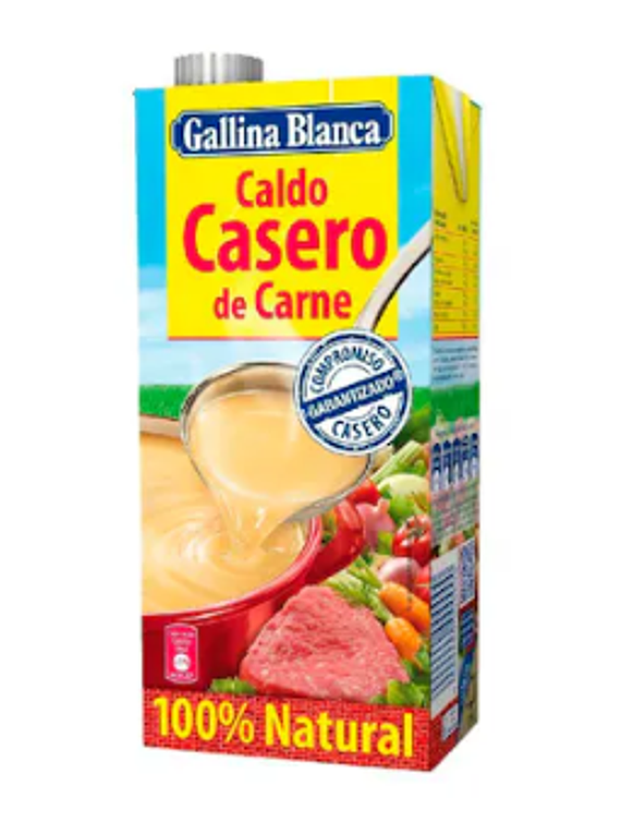 Gallina Blanca caldo de carne