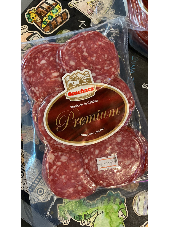 Salame laminado Omeñaca 250 gr