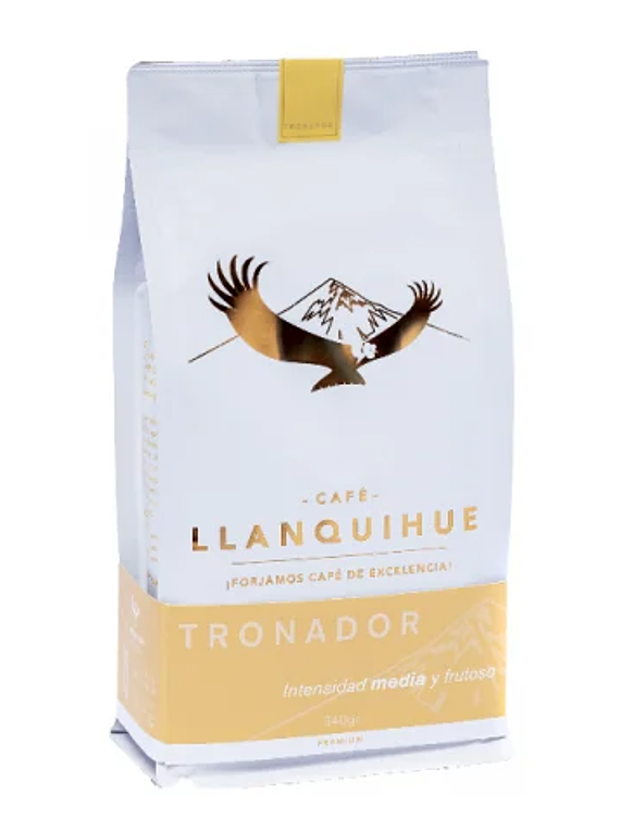 Café Llanquihue Tronador grano 340 gr