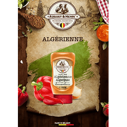 August & Henri - SALSA ALGÉRIENNE DE 300GR