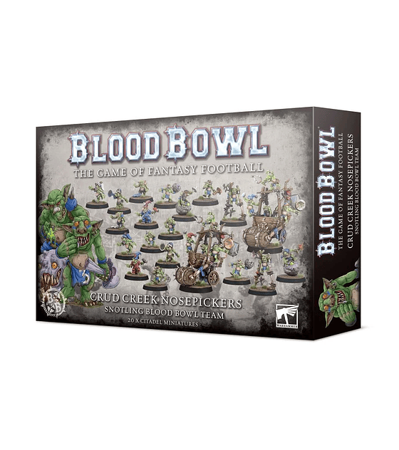 Crud Creek Nosepickers – Snotling Blood Bowl Team