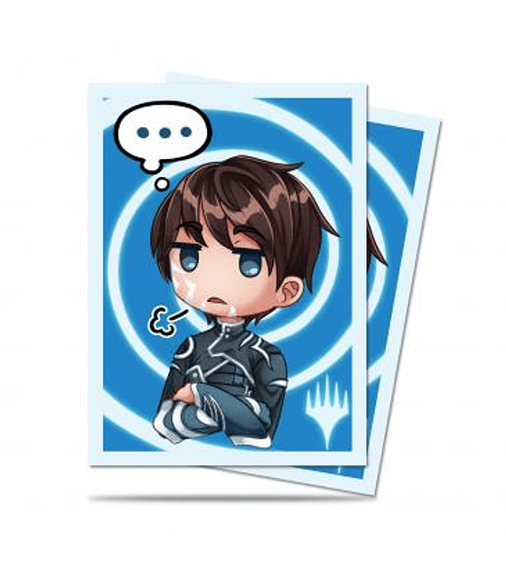 Chibi Collection Jace - Sigh... Standard Deck Protector sleeves 100ct for Magic