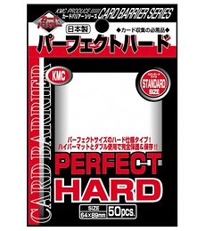 KMC Standard Sleeves - Perfect Hard (50 Sleeves)