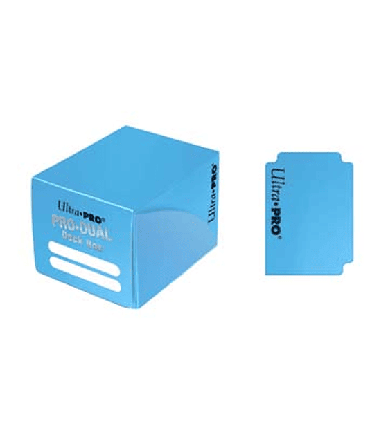 PRO Dual Small Light Blue Deck Box