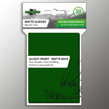 Blackfire Standard Sleeves - Green (50 Sleeves) Blackfire Standard Sleeves - Green (50 Sleeves)