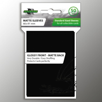 Blackfire Standard Sleeves - Black (50 Sleeves)