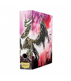 Dragon Shield Slipcase Binder - Silver 'Enimas'