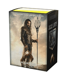 Justice League Matte Arte Sleeves - Aquaman (100 sleeves)