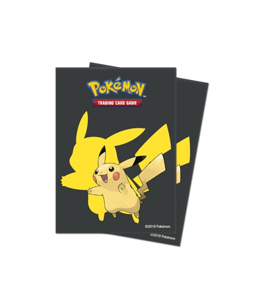 Standard Deck Protectors - Pikachu 2019 (65 Sleeves)