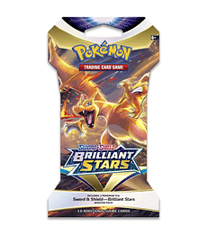 Pokémon TCG: Sword & Shield 9 Brilliant Stars Sleeved Booster