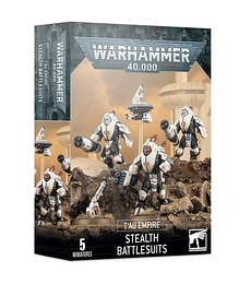 Warhammer 40k: T'Au Empire Xv25 Stealth Battlesuits