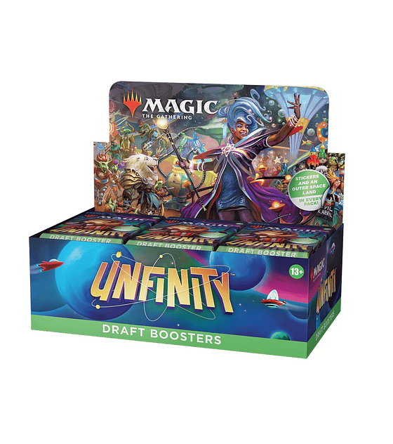 Unfinity Draft Booster Display