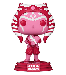 Star Wars Valentines POP! Star Wars Vinyl Figure Ahsoka 9 cm