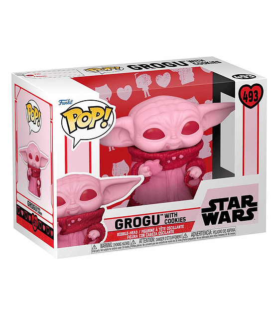 Star Wars Valentines POP! Star Wars Vinyl Figure Grogu 9 cm