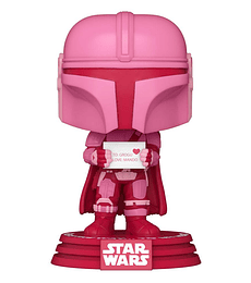Star Wars Valentines POP! Star Wars Vinyl Figure The Mandalorian 9 cm
