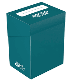 Ultimate Guard Deck Case 80+ Standard Size Petrol Blue