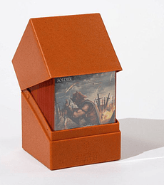 Ultimate Guard Return To Earth Boulder Deck Case 100+ Standard Size Orange