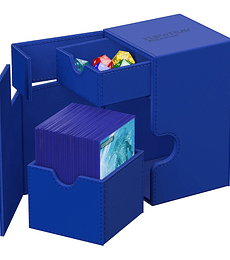Ultimate Guard Flip`n`Tray 100+ XenoSkin Monocolor Blue