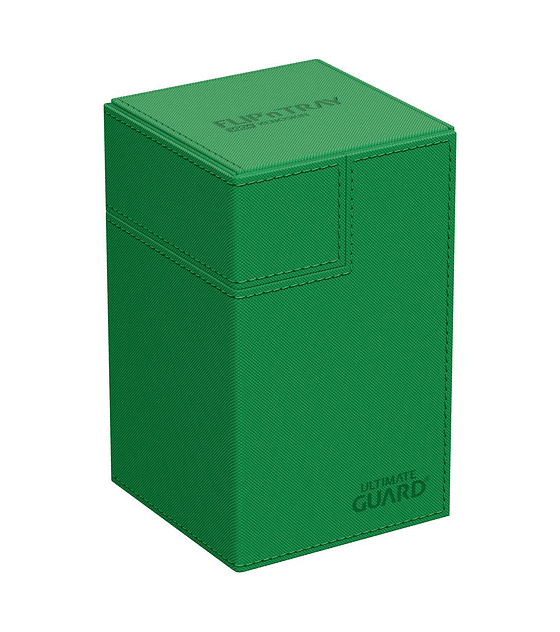 Ultimate Guard Flip`n`Tray 100+ XenoSkin Monocolor Green