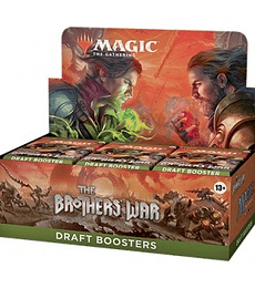 The Brothers' War Draft Booster Display