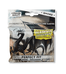 Dragon Shield Standard Perfect Fit Sideloading Sleeves - Clear/Smoke (100 Sleeves)