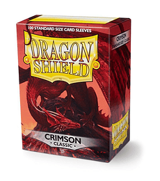 Dragon Shield Standard Sleeves - Crimson (100 sleeves)