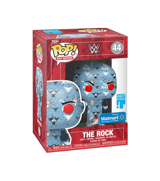 Funko POP! Artist Series: WWE - The Rock (Exclusive)