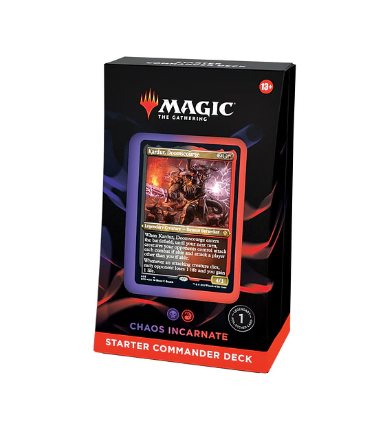 Starter Commander Deck - Chaos Incarnate (Black-Red)