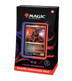 Starter Commander Deck - Chaos Incarnate (Black-Red)