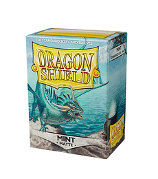 Dragon Shield Matte Sleeves - Mint Matte (100 Sleeves)