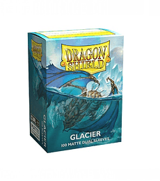 Dragon Shield Dual Matte Sleeves - Glacier 'Miniom' (100 Sleeves)