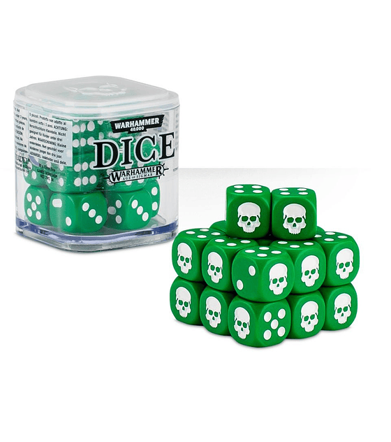 Citadel 12mm Dice Set (6-pack) - Green