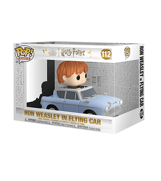 Funko POP! Ride SUP DLX Harry Potter- CoS 20th - Ron w/Car