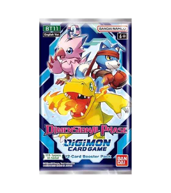 Digimon Card Game - Dimensional Phase Booster BT11