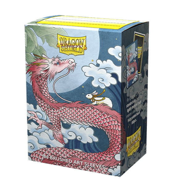 DRAGON SHIELD BRUSHED ART SLEEVES - WATER RABBIT 2023 (100 SLEEVES)