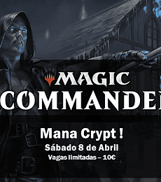 Bilhete de Evento: Commander Mana Crypt 