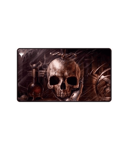 UP - Dominaria Remastered Black Stitched Playmat - V4 for Magic: The Gathering