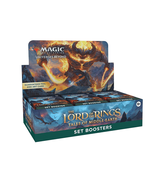 The Lord of the Rings: Tales of Middle-earth™ Set Booster Display