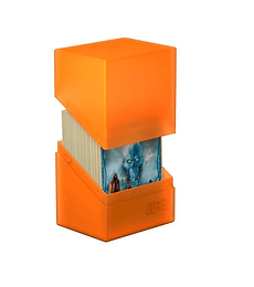 Ultimate Guard Boulder Deck Case 80+ Standard Size Poppy Topaz