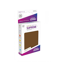 Ultimate Guard Supreme UX Sleeves Japanese Size Matte Brown (60)