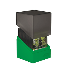 Ultimate Guard Boulder Deck Case 100+ SYNERGY Black/Green
