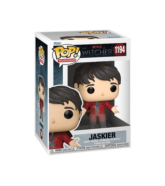 FUNKO POP! WITCHER - JASKIER (RED OUTFIT)