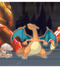 UP-Playmat-Gallery Series: Scorching Summit Playmat for Pokémon