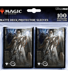 UP - THE LORD OF THE RINGS TALES OF MIDDLE-EARTH SLEEVES 2 FEATURING GANDALF FOR MTG (100 SLEEVES)