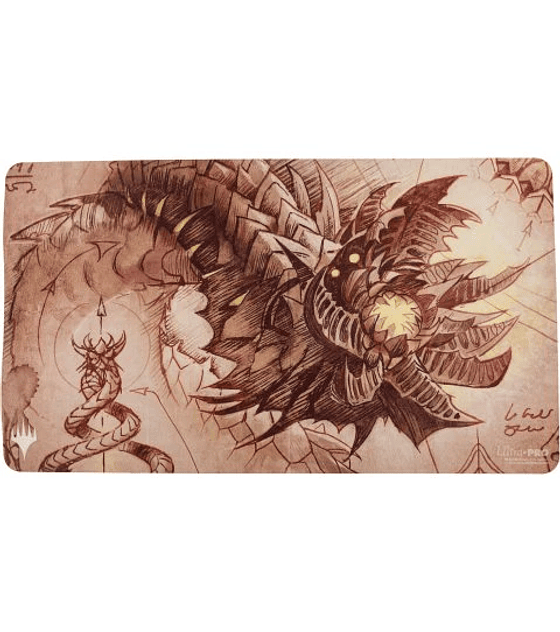UP - BROTHERS WAR SCHEMATIC PLAYMAT LINE - V9 FOR MAGIC: THE GATHERING